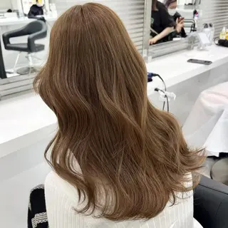 カラー ブリーチなしモテヘア 🤍REN🤍🪄のヘアスタイル