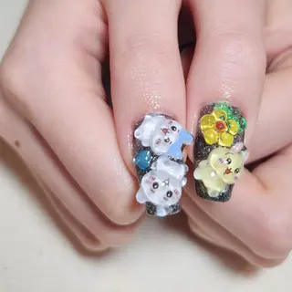 ネイル 💜bora .のネイルデザイン