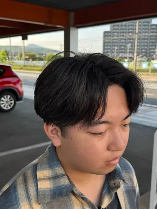 ショート カラー メンズ メンズ特化サロン ユウヘイのヘアスタイル