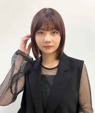 ミディアム mee.浦和店所属・カットモデル募集 🍒/北爪まゆのヘアスタイル