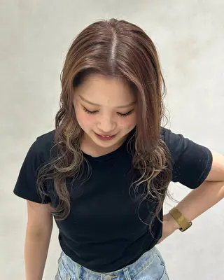 ロング カラー 寺川留以 /カットモデル募集中のヘアスタイル