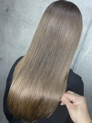 ロング カラー LAS 代表 ナガカワ コウヘイのヘアスタイル