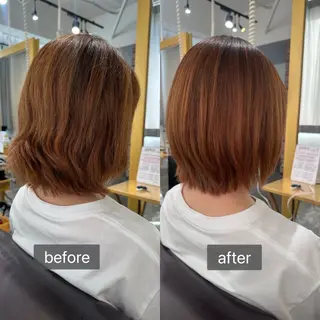ショート 艶カラー/縮毛矯正‎ 💛Sakiのヘアスタイル