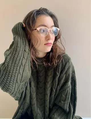 セミロング 似合わせカット🌿 前川のヘアスタイル