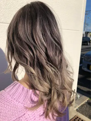 セミロング カラー 宍戸 海斗のヘアスタイル