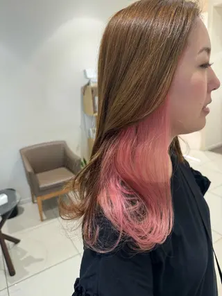 カラー 🎀ハイトーン🎀 🩶艶髪🩶YUNAのヘアスタイル