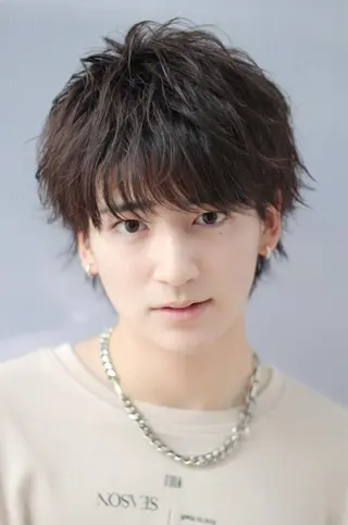 ショート カラー メンズ coo et fuu所属・根津、表参道2店舗 店長　内見 加瑞磨のヘアスタイル