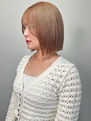 ショート カラー ボブ・レイヤー支持 No.1/Ryokiのヘアスタイル