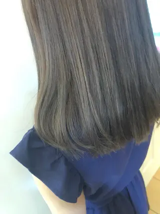 ミディアム カラー 韓国hair ·͜· watanabeのヘアスタイル