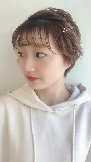 ショート カラー パーマ apish aoyama所属・武 愛子の眉毛・アイブロウイメージ