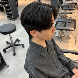 メンズ 美しいシルエットに◎ 韓国メンズ特化/下田のヘアスタイル