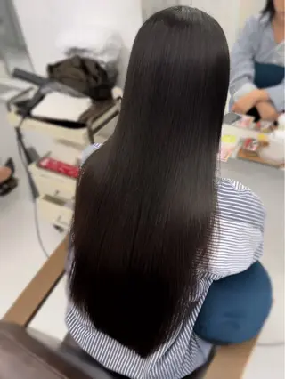 ロング パーマ 大嶋 煌のヘアスタイル