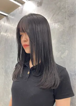 ロング Kansaku /池 袋/透明感カラー🌿のヘアスタイル