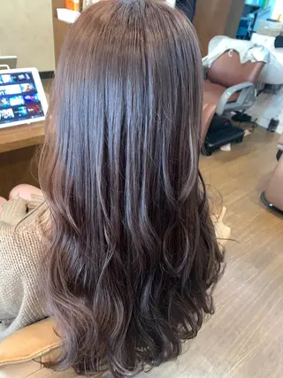 ロング カラー coupe ciseauxのヘアスタイル