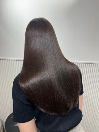 カラー ロング 髪質改善/縮毛矯正/ クロサカ ユウナのヘアスタイル