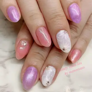 ネイル ラウバイマノマノ なかざとのネイルデザイン
