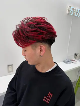 ヘアアレンジ メンズ IROWどうもん店/ コウタ/スタイリストのヘアスタイル