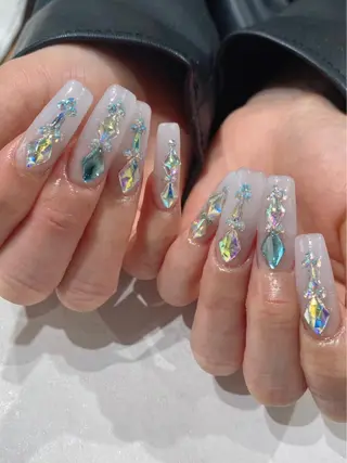 ロング Nail R💫 naoのネイルデザイン