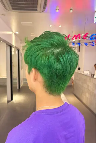 メンズ MiRI💜地毛級 エクステ✖似合わせ技のヘアスタイル