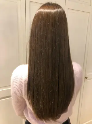 ロング カラー ✨髪質改善/透明感✨ 西野　陽のヘアスタイル