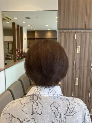 ショート 🍪山本 かな☕️のヘアスタイル