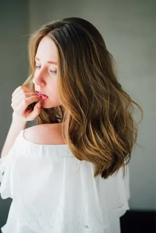 セミロング 【デザイナー】田中 美生のヘアスタイル