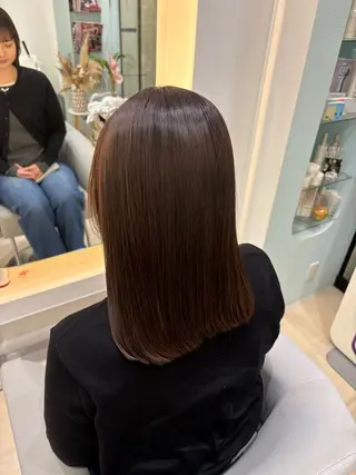 ミディアム カラー カラーモデル募集/ 平尾ひよりのヘアスタイル