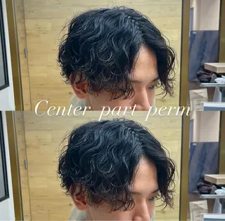 ショート パーマ 【再現性120%】 🔥龍也リュウヤ🔥のヘアスタイル