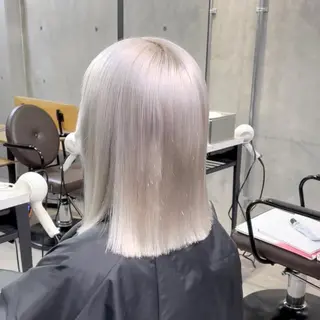 ミディアム カラー 髪質改善/ブリーチ /長山遼太郎のヘアスタイル