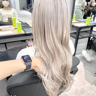 ロング カラー MiL所属・✨ハイトーン✨ 濱田知孝のヘアスタイル