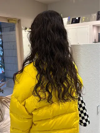 ロング パーマ 艶カラー/高円寺/ atsumi🦣🪽のヘアスタイル