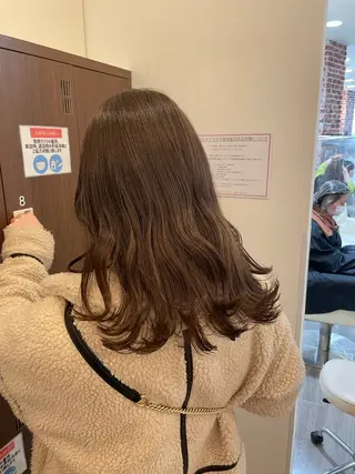 セミロング カラー ✨似合わせ特化美容師 WILL上村 拳吾のヘアスタイル