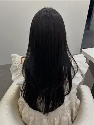 ロング カラーモデル募集/ 鍛治美月稀のヘアスタイル