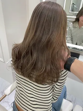 ロング カラー ParveMix🎀 稲垣詞葉のヘアスタイル