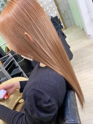 ミディアム 髪質改善美髪特化 ルイス奈良のヘアスタイル