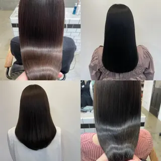 ロング カラー ヘアアレンジ 🌈本物の髪質改善 森田涼平のヘアスタイル