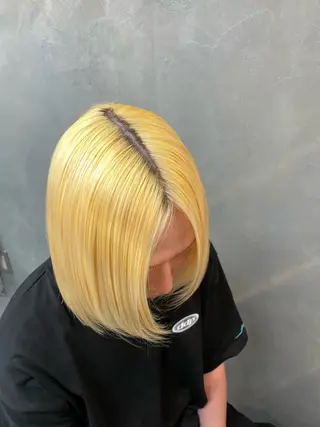 ミディアム カラー TNB TOKYO所属・Insta 指名 No.1KURUMIのヘアスタイル