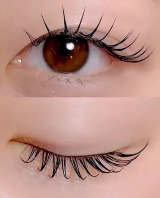 マツエク・マツパ meguru／マツパ ／マツエク／束感のマツエク・マツパデザイン