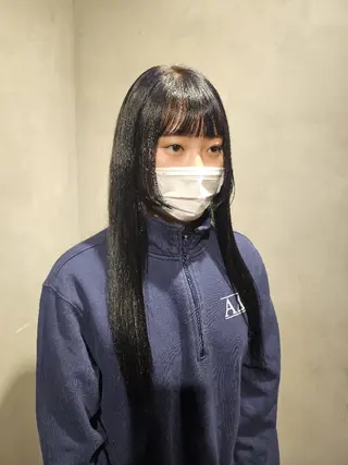 ロング Ayu🐾 ブリーチ無しカラーのヘアスタイル