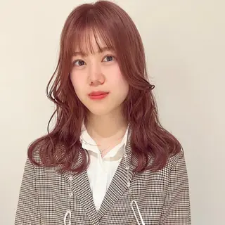 ロング カラー ヘアアレンジ 🎀taro ブリーチなしカラーのヘアスタイル