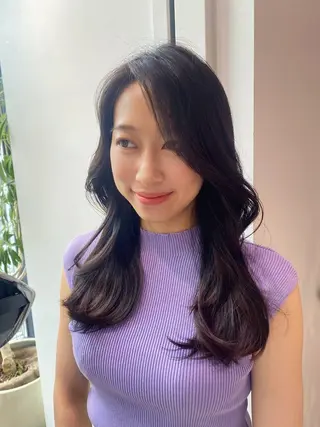 ロング 銀座/髪質改善/韓国 カラー🍓原田侑依のヘアスタイル