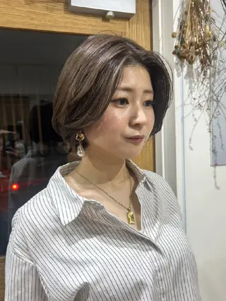 🌈扱いやすいボブ× ブリーチ🌈TAMEのヘアスタイル