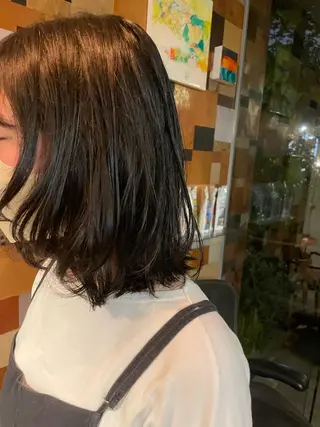 ミディアム 岬 弘人のヘアスタイル