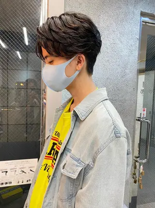 ショート パーマ PEYP prod ICON所属・パーマ/ケアブリーチ /博多/YOSUKEのヘアスタイル