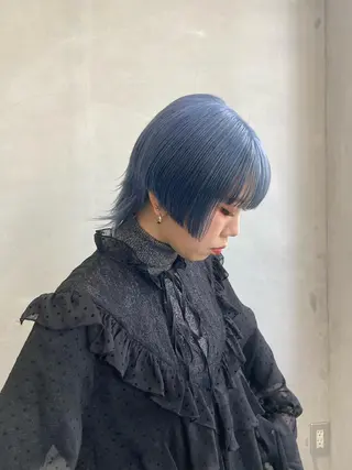 ショート カラー yuna/ボブカット /ハイトーンカラーのヘアスタイル