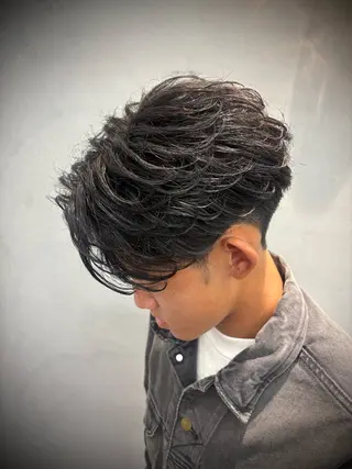 パーマ メンズ 中島 耀一朗のヘアスタイル