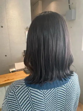 ミディアム カラー しのはら まどかのヘアスタイル