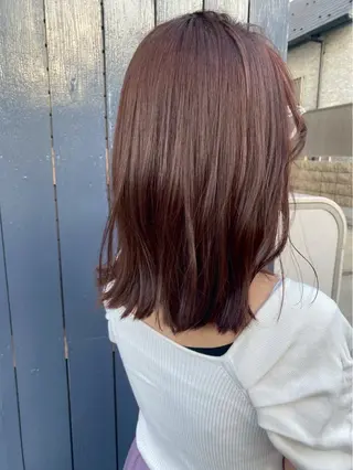 カラー 🫧顔まわりカット 🫧山中沙希のヘアスタイル