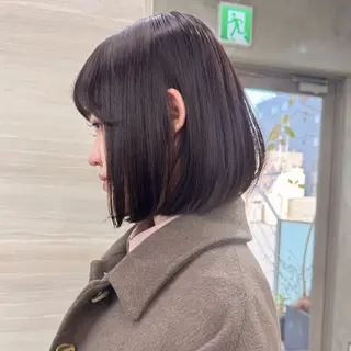 カラー 🍈yurina パーマ🍈のヘアスタイル
