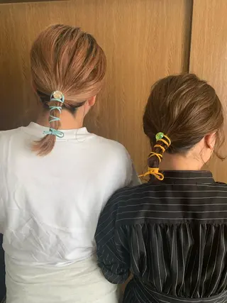 ヘアアレンジ 福原 亜祐美のヘアスタイル